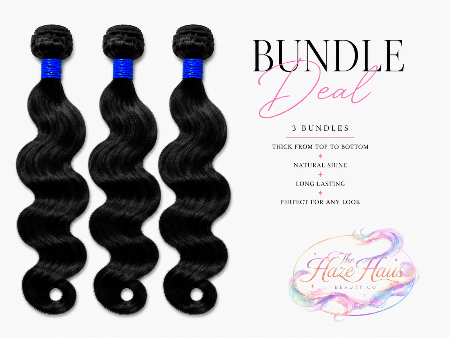 Body Wave Bundle Deal (22" + 24" + 26")