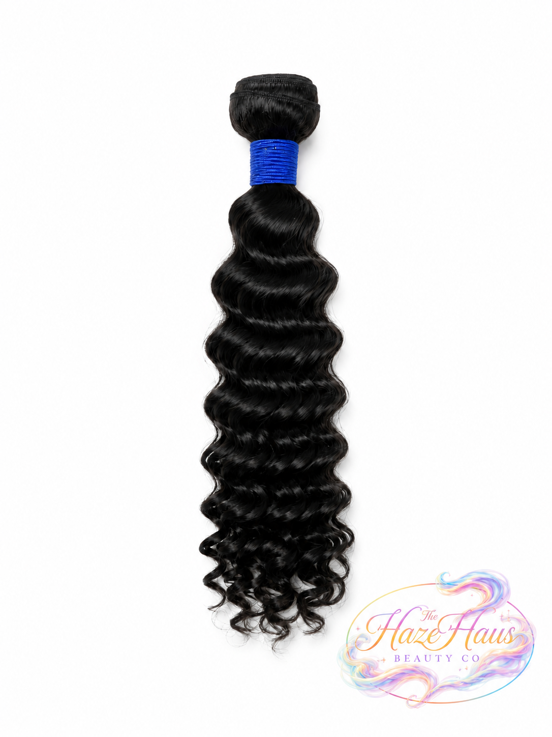 Cloud Haus Deep Wave Bundles – 100% Virgin Hair | Full & Thick | Cuticle Aligned | Natural Shine 12"